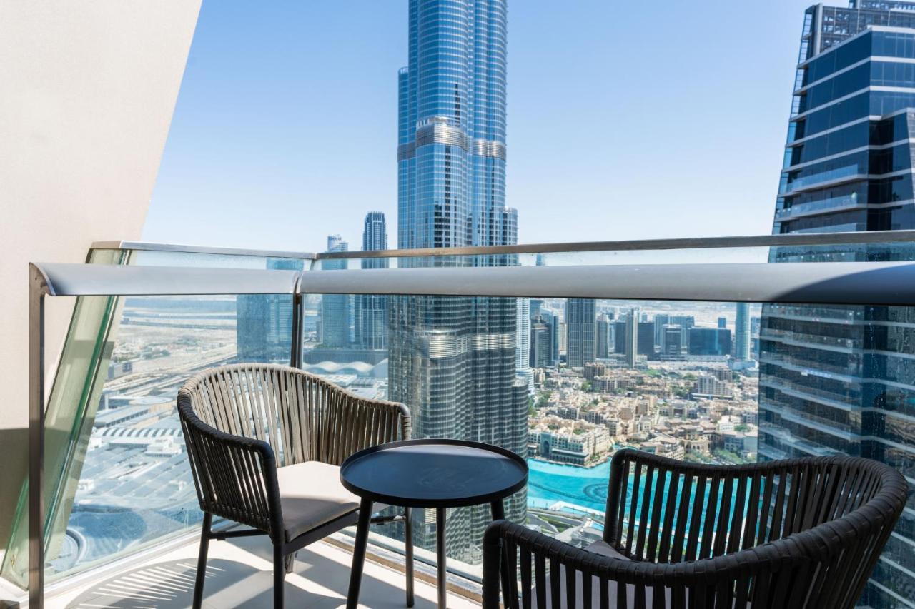 Vacay Lettings - Burj Vista High Floor Burj Khalifa & Fountain View Appartement Dubai Buitenkant foto